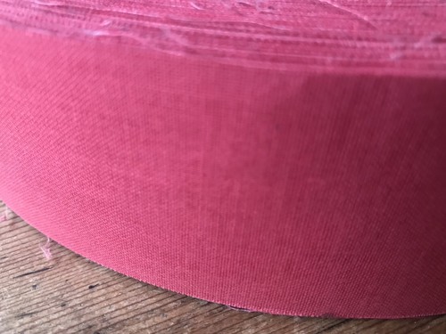 Red book binding cloth - red, tape