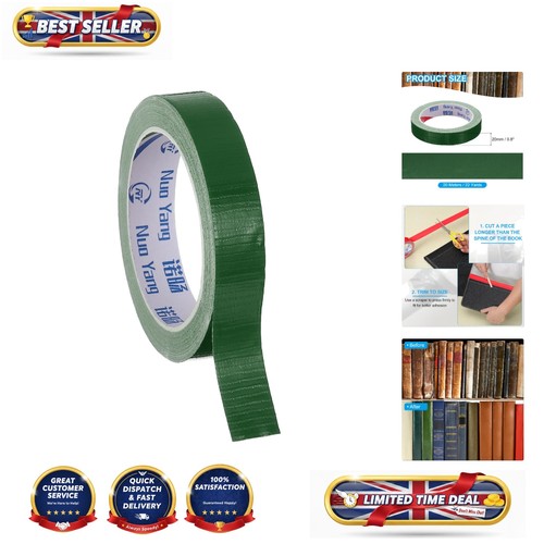 Durable green bookbinding - green, tape