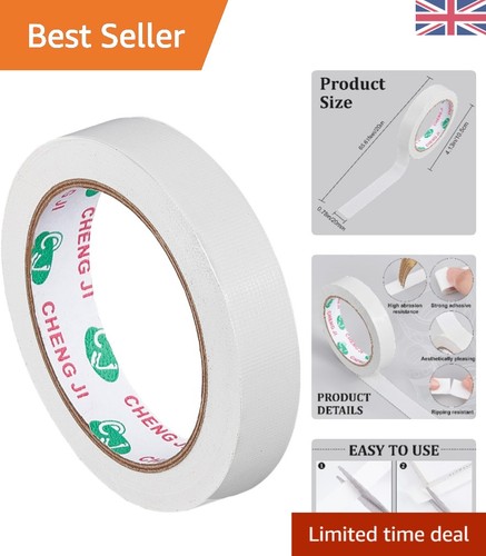 Inch white fabric - 3/4,